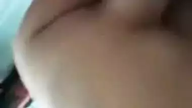 Big ass Indian hot girlfriend doggy style hard-core fuck with Moaning