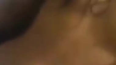 Cute slim girl showing