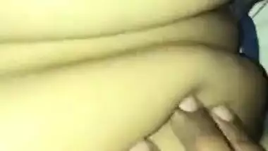 Desi guy fucking her bbw wife with loud moaning