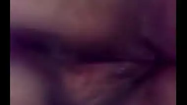 Chubby college girl satisfies her lover with a nice blowjob