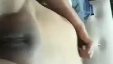 Cute Girl boobs and Pussy Record By Lover