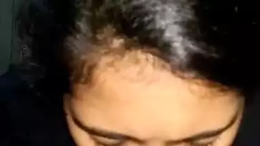 Hot slutty desi girlfriend blowjob