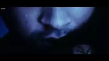 Lip kiss of Indian couples