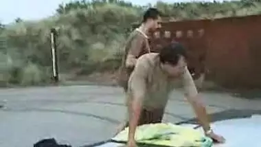 Outdoor banging with foreigners