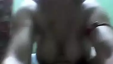 Exclusive – Bagla Boudi Strip Her Cloths And Showing Boobs And Pussy Part2