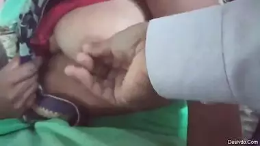 Desi Neighbor Playing with Frnd wife boobs