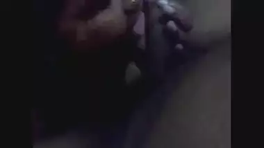 Older Indian oral-stimulation sex movie scene of a south Indian aunty