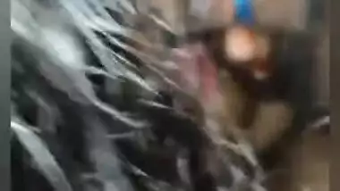 Just married Desi wife giving a hot blowjob to her husband