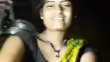 Dehati wife pussy show on a live video call