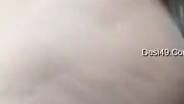 Today Exclusive- Sexy Village Girl Showing Her Boobs And Pussy On Video Call Part 2