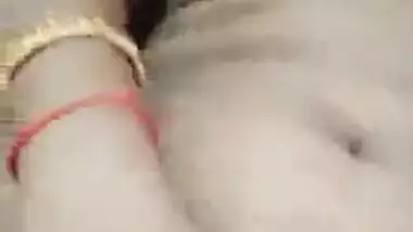 Horny Indian House Wife Rubbing Her Love button While Getting Fucked