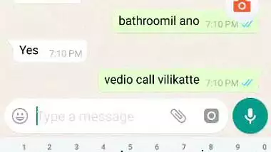 Mallu duty nurse Praseedha nude VC with doctor