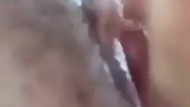 Desi Husband licking Wife’s Beautiful Fluffy Pussy