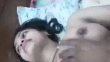 Tamil boobs pressed by husband