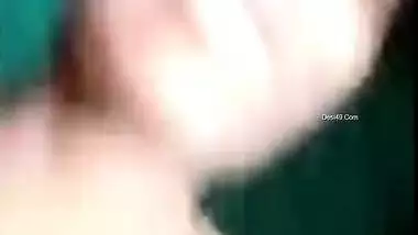 Today Exclusive -cute Village Girl Shows Her Boobs And Pussy To Lover On Vc