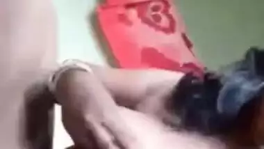 Beautiful horny Bengali Desi babe fingering her boobs and pussy XXX
