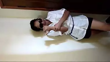 Indian Bengaluru IT office girl & manager hardcore sex scandal