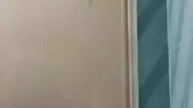 Beautiful Girl Bathing and Showing