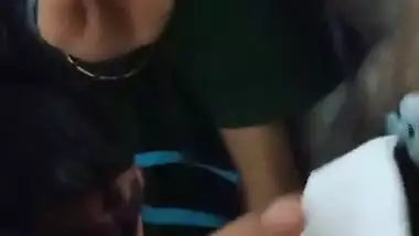 Bangladeshi Hijabi wife giving blowjob on cam