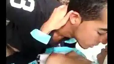 Sucking Breasts Of Muslim Girl In Park