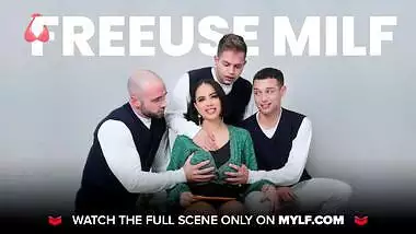 Mylfed - Hot Milf Chocolate Beauty Misty Stone Feed Curious Teen's Pussy Jenna Foxx A Big Dildo