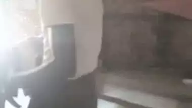 Village bhabhi sex in standing style with Devar