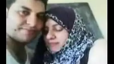 Arab Couple Kissing