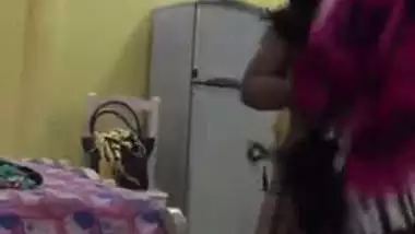 Drunk Desi bitch dances all naked shaking her big XXX tits and booty