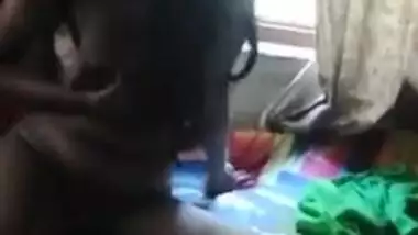 Very shy indian girl cooperating to boy frnd for nude selfie