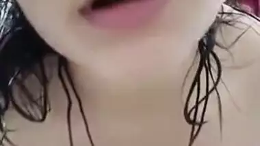 Young Desi babe is proud of juicy XXX melons that she likes to expose