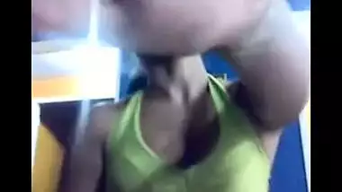Juvenile desi wife gives consummate blowjob to tuition student