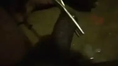 Mastubiration with oil my wife friend