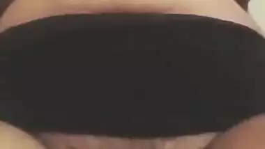 Super Cute Girlfriend Pressing His Big Boobs