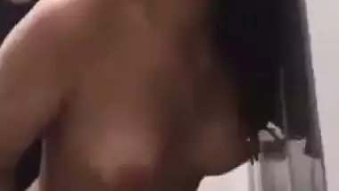 Young Babe Painful Fucked by Cousin Brother in Bathroom