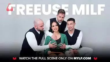 FreeUse Milf - Cuckold Husband Maximus Lets David Lee Fondle His Wife's Big Titties And Fuck Her