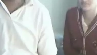 Honey Indian Couple At Home