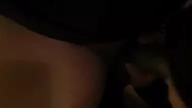 White kiwi Nz girl sucking indian Punjabi guy in Australia hard gaging on indian cock