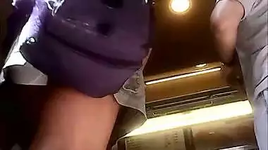 Upskirt 32 - indian babe white panties