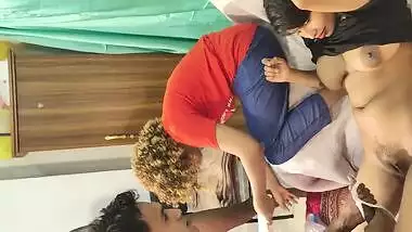 Kinky Desi couple assists the horny guy when he fucks his sister