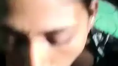 Desi wife oral sex video out by pervert husband