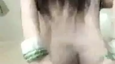 Sexually excited Desi Wife Selfie Naked MMS clip discharged for secret bf