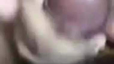 Chubby subha aunty sucking & drinking cum