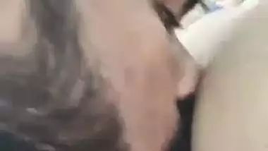 Pervert eats a Bangla naked girl’s shaved pussy