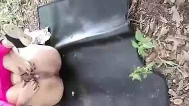 Crazy Indian Couple Outdoor Fucking