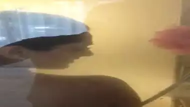 Someones gf doing naughty things in shower