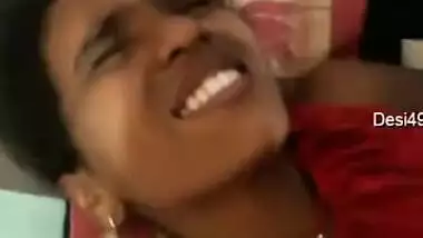 Dressed Desi MILF shows her XXX horny reactions during home sex