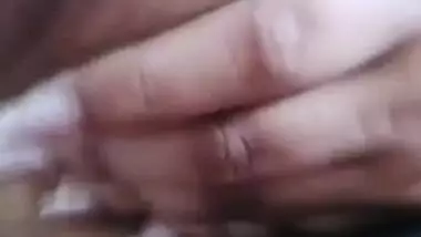 Big boob sucking act at home thinking of her boyfriend