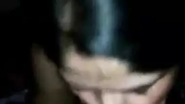 Horny Desi Bhabhi sucking dick like a pro