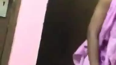 Nude captured after bath