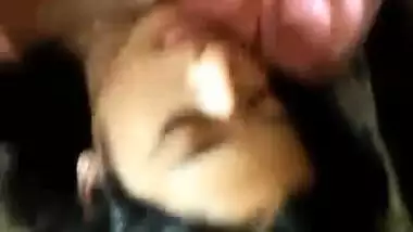 Sleeping girl boobs pressed by bro